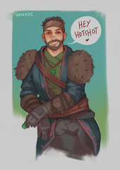 Coloured Sketch (Waist-Up)